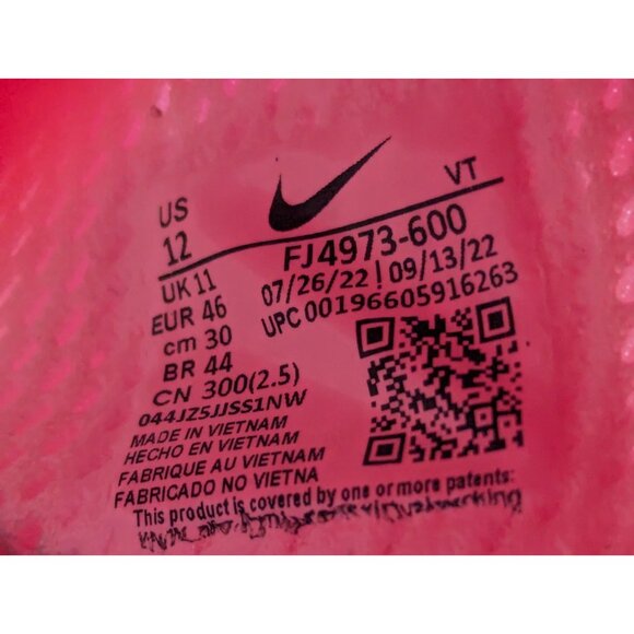 Nike Air Presto DB Doernbecher Freestyle Kylee\'s Pink FJ4973-600 Mens 12 NEW main image 4